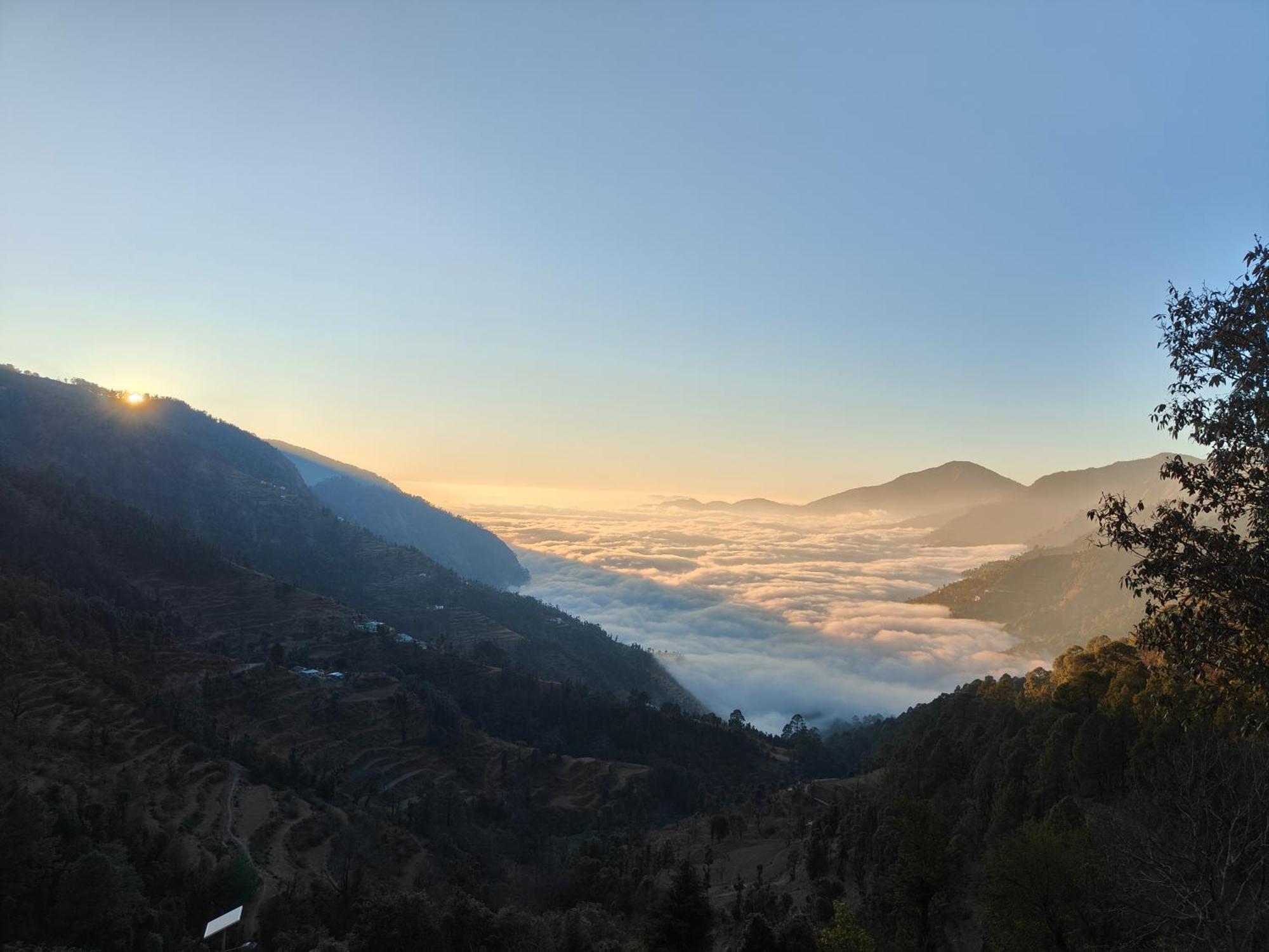 Himwanderer Camps & Cottages Pangot 나이니탈 외부 사진